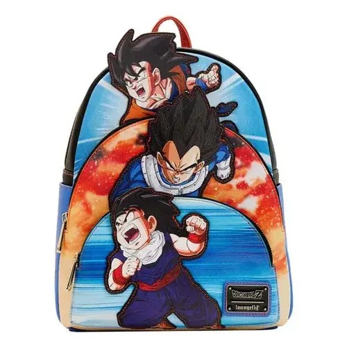 FU-LF-DBZBK0026.jpg Funko Loungefly Anime: Dragon Ball Z - Triple Pocket Mini Backpack - Image 1