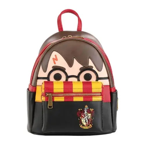 FU-LF-HPBK0238.jpg Funko Loungefly Wizarding World: Harry Potter Gryffindor Cosplay Mini Backpack - Image 1