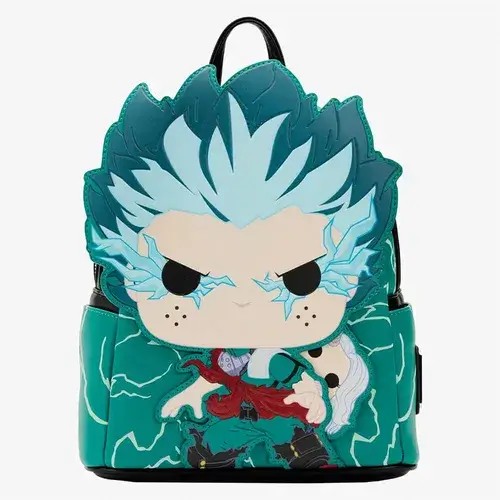 FU-LF-MHABK0010.jpg Funko Loungefly Anime: My Hero Academia - Izuku Midoriya (Deku) Infinity Cosplay Mini Backpack - Image 1