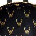 Funko Loungefly Super Heroes: Marvel - The Infinity Saga - Loki Mini Backpack (Metallic) - Image 6