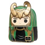 Funko Loungefly Super Heroes: Marvel - The Infinity Saga - Loki Funko Pop Cosplay Mini Backpack - Image 2