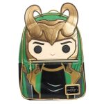 Funko Loungefly Super Heroes: Marvel - The Infinity Saga - Loki Funko Pop Cosplay Mini Backpack