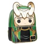 Funko Loungefly Super Heroes: Marvel - The Infinity Saga - Loki Funko Pop Cosplay Mini Backpack - Image 4