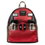 Funko Loungefly Super Heroes: Marvel Deadpool Collection Cosplay Mini Backpack (Metallic)