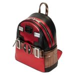 Funko Loungefly Super Heroes: Marvel Deadpool Collection Cosplay Mini Backpack (Metallic) - Image 4