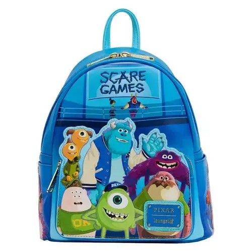 FU-LF-WDBK2889.jpg Funko Loungefly Cartoon Animation: Disney Pixar - Monsters University Scare Games Mini Backpack - Image 1