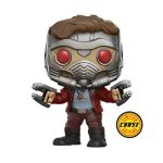 Funko Pop! Super Heroes: Guardians of the Galaxy 2 - Star-Lord (with Mask) - Chase #198