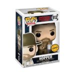 Funko Pop! Tv Series: Netflix - Stranger Things - Jim Hopper without Sheriff Hat - Chase #512 - Image 2