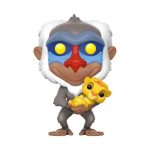 Funko Pop! Cartoon Animation: Disney - The Lion King - Rafiki Holdimg Simba #301