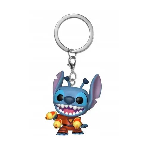 FU32216.jpg Funko Pocket Pop! Keychain Cartoon Animation: Disney - Lilo & Stitch - Stitch 626 with Blaster #125 - Image 1