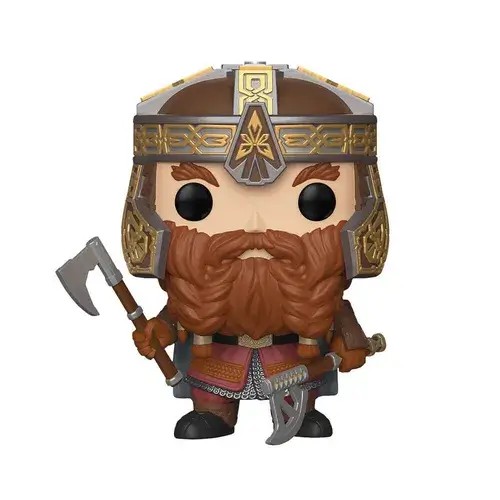 FU33248.jpg Funko Pop! Movies: The Lord of the Rings - Hobbit - Gimli #629 - Image 1