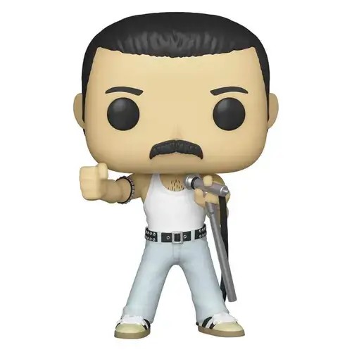 FU33735.jpg Funko Pop! Music: Rock - Queen - Freddie Mercury Radio Gaga 1985 #183 - Image 1