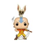 Funko Pop! Cartoon Animation: Nickelodeon - Avatar The Last Airbender - Aang with Momo #534