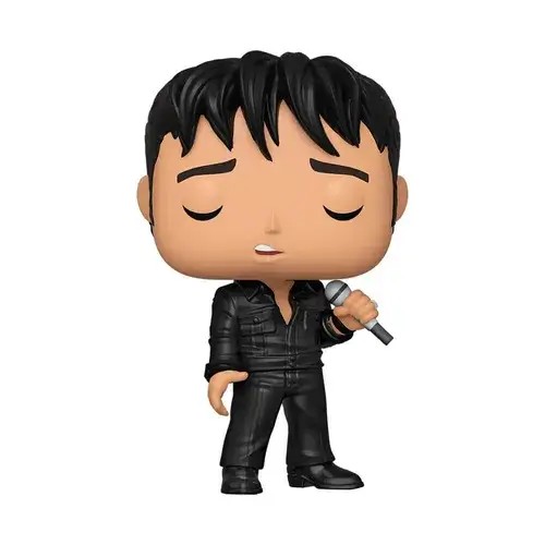 FU40140.jpg Funko Pop! Music: Rock & Roll - Elvis Presley (1968) Comeback Special #188 - Image 1