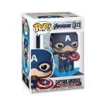 Funko Pop! Super Heroes: Marvel - Avengers: Endgame - Captain America with Broken Shield & Mjolnir #573 - Image 2