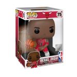 Funko Pop! Jumbo Sports: NBA - Chicago Bulls - Michael Jordan Red Jersey No.23 #75 - Image 2