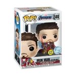 Funko Pop! Super Heroes: Marvel - Avengers: Endgame - Iron Man Saying (I Am Iron Man) (Glow in the Dark) (Metallic) (Exclusive) #580 - Image 2