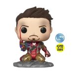 Funko Pop! Super Heroes: Marvel - Avengers: Endgame - Iron Man Saying (I Am Iron Man) (Glow in the Dark) (Metallic) (Exclusive) #580