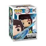 Funko Pop! Anime: Demon Slayer - Tanjiro Kamado Water Breathing 10th Form (Constant Flux) (Glow in the Dark) (Exclusive) #873 - Image 2