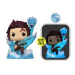 Funko Pop! Anime: Demon Slayer - Tanjiro Kamado Water Breathing 10th Form (Constant Flux) (Glow in the Dark) (Exclusive) #873