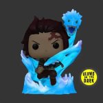 Funko Pop! Anime: Demon Slayer - Tanjiro Kamado Water Breathing 10th Form (Constant Flux) (Glow in the Dark) (Exclusive) #873 - Image 3