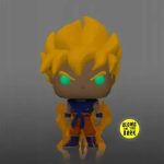 Funko Pop! Anime: Dragon Ball Z - Super Saiyan Goku First Appearance (Glow In The Dark) (Exclusive) #860 - Image 3