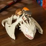 Funko Pop! Ride Wizarding World: Harry Potter and The Deathly Hallow Part 1 - Ukrainian Ironbelly with Harry, Ron & Hermione #93 - Image 6
