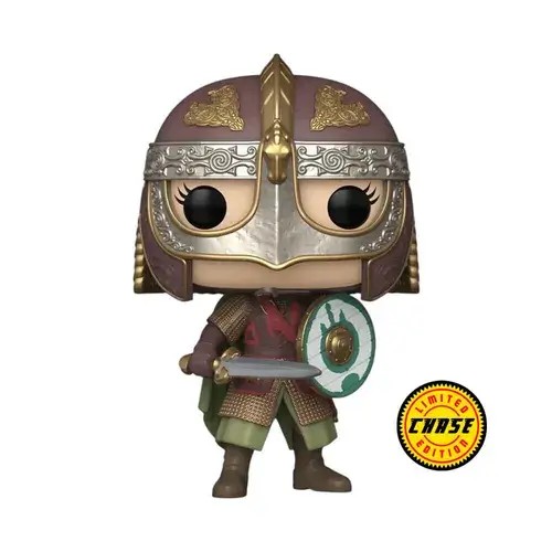 FU51527-Chase.jpg Funko Pop! Movies: Lord of the Rings - Battle Eowyn Masked (with Helmet) - Chase #1743 - Image 1