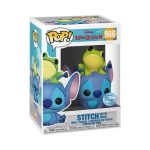 Funko Pop! Cartoon Animation: Disney - Lilo & Stitch - Stitch with Frog (Exclusive) #986 - Image 2