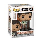 Funko Pop! Star Wars: The Mandalorian - The Mandalorian Holding Grogu #461 - Image 2