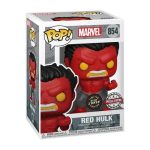 Funko Pop! Super Heroes: Marvel - Red Hulk (Glow in the Dark) (Exclusive) - Chase #854 - Image 2