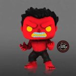 Funko Pop! Super Heroes: Marvel - Red Hulk (Glow in the Dark) (Exclusive) - Chase #854 - Image 3
