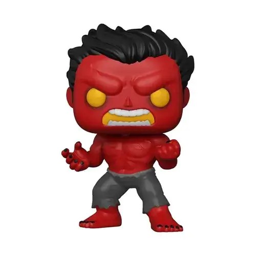 FU55084.jpg Funko Pop! Super Heroes: Marvel - Red Hulk (Exclusive) #854 - Image 1