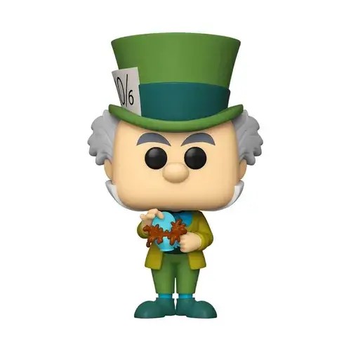 FU55736.jpg Funko Pop! Cartoon Animation: Disney - Alice in Wonderland 70th Anniversary - Mad Hatter #1060 - Image 1