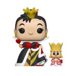 Funko Pop! & Buddy Cartoon Animation: Disney Alice in Wonderland 70th Anniversary - Queen of Hearts with King #1063