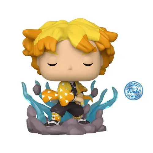 FU56103.jpg Funko Pop! Anime: Demon Slayer - Zenitsu Agatsuma (Exclusive) #987 - Image 1