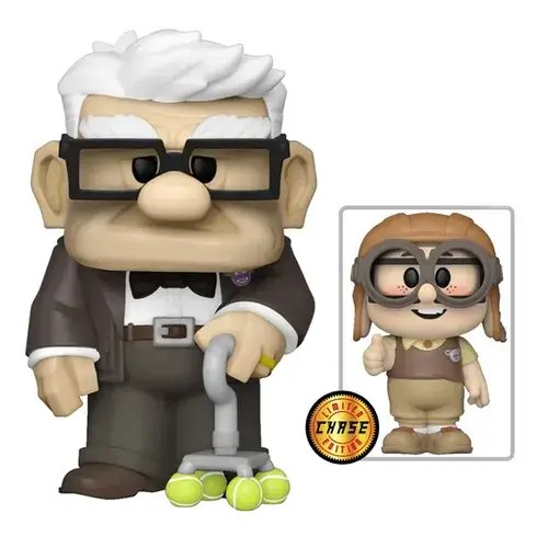 FU59464.jpg Funko Vinyl Soda Cartoon Animation: Disney Pixar - Up - Carl Fredricksen (Chance of Chase) - Image 1