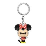 Funko Pocket Pop! Keychain Cartoon Animation: Disney - Mickey Mouse & Friends - Classic Minnie Mouse #1188