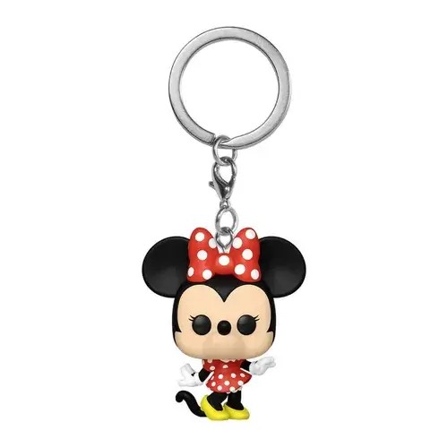 FU59630.jpg Funko Pocket Pop! Keychain Cartoon Animation: Disney - Mickey Mouse & Friends - Classic Minnie Mouse #1188 - Image 1