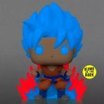 Funko Pop! Anime: Dragon Ball Super - Super Saiyan God Super Saiyan Goku (Kaio-Ken Times Ten) (Glow in the Dark) (Exclusive) #1256 - Image 3