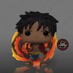 Funko Pop! Anime: One Piece - Monkey D. Luffy (Red Hawk) (Glow in the Dark) (Exclusive) - Chase #1273 - Image 3