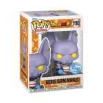 Funko Pop! Anime: Dragon Ball Super - Beerus Eating Noodles (Exclusive) #1110 - Image 2