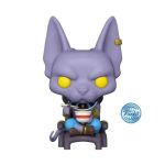 Funko Pop! Anime: Dragon Ball Super - Beerus Eating Noodles (Exclusive) #1110