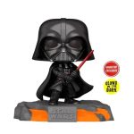 Funko Pop! Deluxe Star Wars: Red Saber Series V1 - Darth Vader (Glow In The Dark) (Game Stop Exclusive) #523
