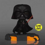 Funko Pop! Deluxe Star Wars: Red Saber Series V1 - Darth Vader (Glow In The Dark) (Game Stop Exclusive) #523 - Image 3