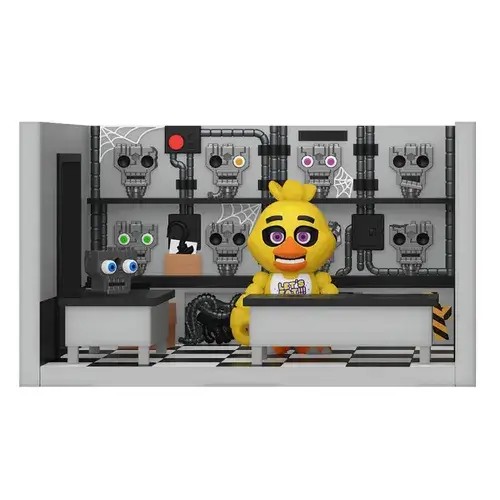 FU64922.jpg Funko Snaps! Playset Games: Five Nights at Freddys - Storage Room with Chica - Image 1