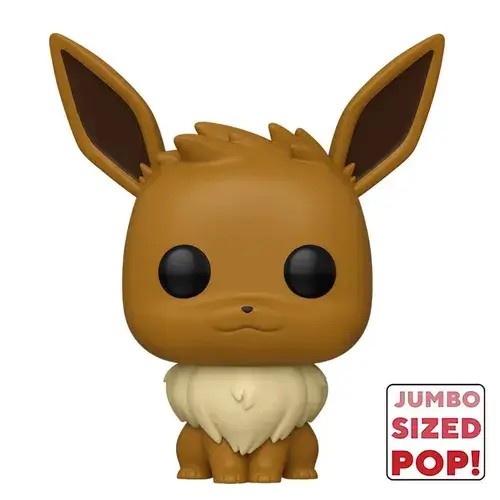 FU65044.jpg Funko Pop! Jumbo Games: Nintendo - Pokemon - Eevee #540 - Image 1