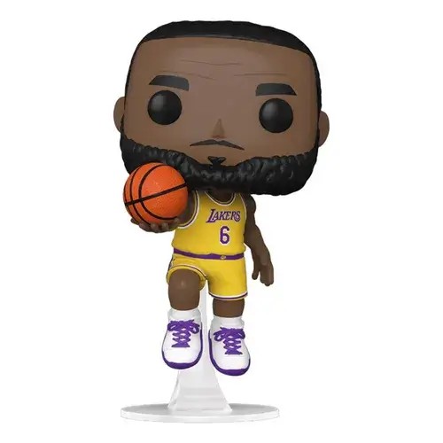 FU65792.jpg Funko Pop! Sports: NBA - Los Angeles Lakers - Lebron James No.6 #152 - Image 1