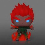 Funko Pop! Anime: Naruto Shippuden - Might Guy (Eight Inner Gates) (Glow In The Dark ) (Exclusive) #824 - Image 3