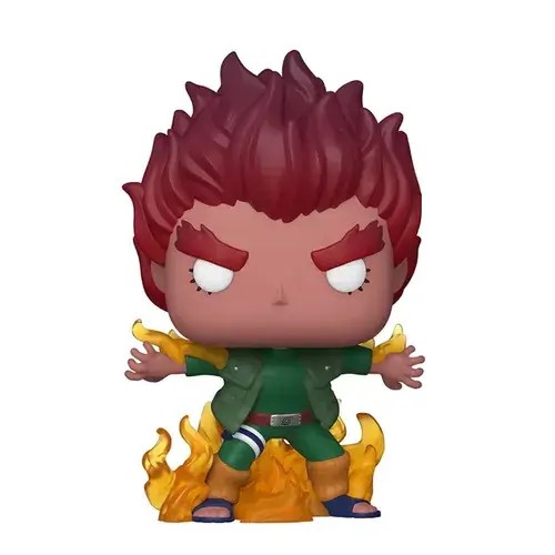 FU66484.jpg Funko Pop! Anime: Naruto Shippuden - Might Guy (Eight Inner Gates) (Glow In The Dark ) (Exclusive) #824 - Image 1